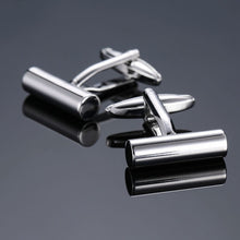 Steel Laser Engraving Cuff Links Men
