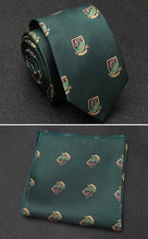 Men Hanky Necktie Dot Striped