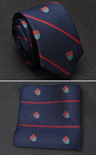 Men Hanky Necktie Dot Striped