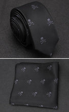 Men Hanky Necktie Dot Striped