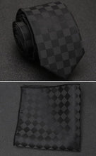 Men Hanky Necktie Dot Striped