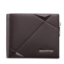 Leather Genuine Men Zipper Wallet