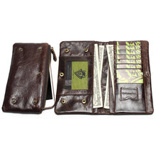 Real Leather High-Capacity Men Wallet