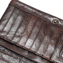 Real Leather High-Capacity Men Wallet