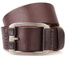 Thick Cowhide Genuine Leather Men Belt