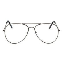 Aviation Gold Frame Sunglasses Male