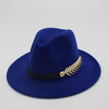 Men Fedora Hat With Belt