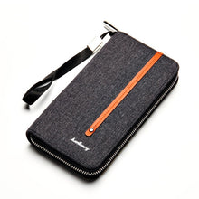 Canvas Men Clutch Wallet