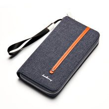 Canvas Men Clutch Wallet
