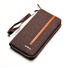 Canvas Men Clutch Wallet