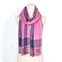 Cashmere Men Scarf Foulard Plaid