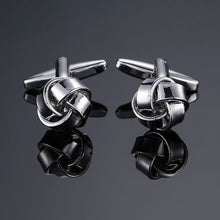 Copper Gold Silver Cuff-Links Men