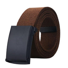 Metal Slider Buckle Men Belt