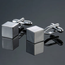 Laser Engraved Check Sudoku Design Cuff Links Men