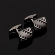 Laser Engraved Check Sudoku Design Cuff Links Men
