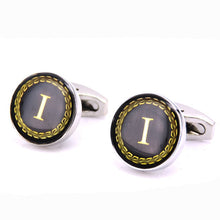 The English alphabet Cuff Links Men