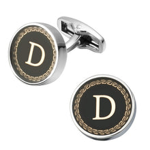 The English alphabet Cuff Links Men