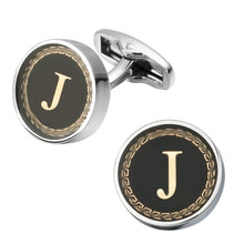 The English alphabet Cuff Links Men
