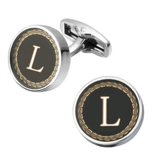The English alphabet Cuff Links Men