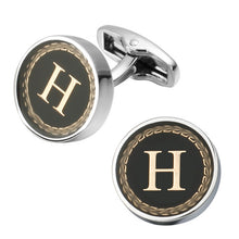 The English alphabet Cuff Links Men