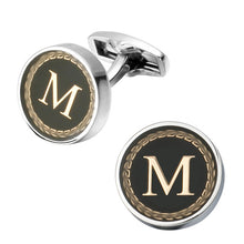 The English alphabet Cuff Links Men