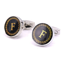 The English alphabet Cuff Links Men