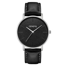 Men Leather Quartz Watch