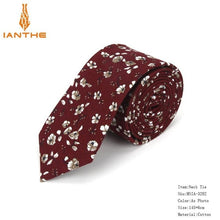 Cotton Men's Paisley Print Neck Ties