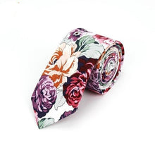 Cotton Men's Paisley Print Neck Ties