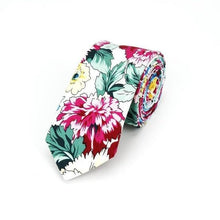Cotton Men's Paisley Print Neck Ties