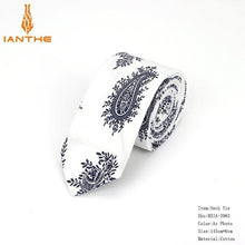 Cotton Men's Paisley Print Neck Ties