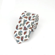 Cotton Men's Paisley Print Neck Ties