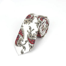 Cotton Men's Paisley Print Neck Ties