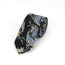 Cotton Men's Paisley Print Neck Ties