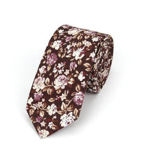 Cotton Men's Paisley Print Neck Ties