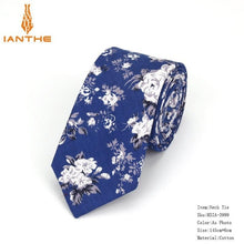 Cotton Men's Paisley Print Neck Ties