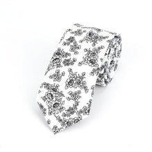Cotton Men's Paisley Print Neck Ties