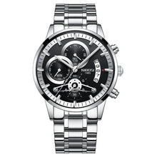 Stainless Steel Auto Date Men Wristwatch