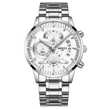 Stainless Steel Auto Date Men Wristwatch