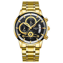 Stainless Steel Auto Date Men Wristwatch