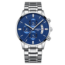 Stainless Steel Auto Date Men Wristwatch