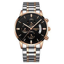 Stainless Steel Auto Date Men Wristwatch