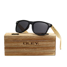 Bamboo Leg Polarized Sunglasses Men