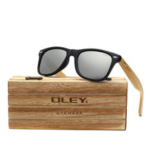 Bamboo Leg Polarized Sunglasses Men