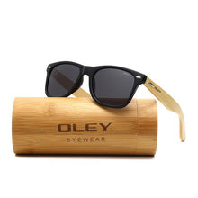 Bamboo Leg Polarized Sunglasses Men
