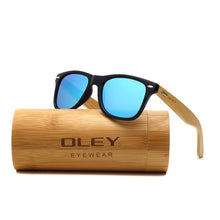 Bamboo Leg Polarized Sunglasses Men