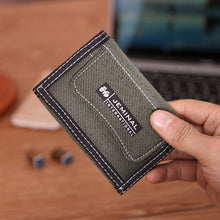 Casual Men Canvas Wallet