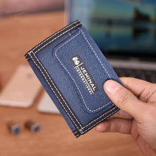 Casual Men Canvas Wallet