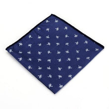 Floral Printed Soft Handkerchief Pocket Square