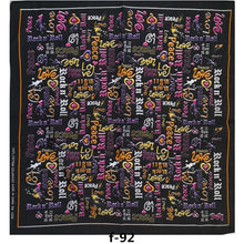 Printed Neckerchief Hip Hop Scarf Men